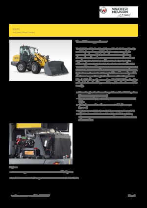 Колесни товарачи Wacker Neuson WL60