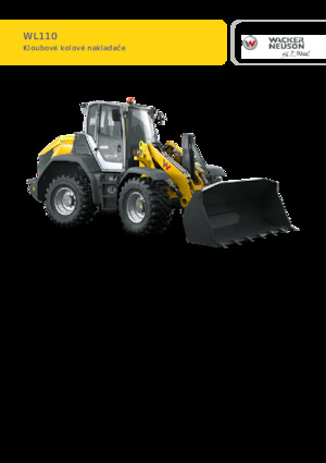 Колесни товарачи Wacker Neuson WL110