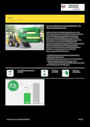 Електрически колесни товарачи Wacker Neuson WL20 e