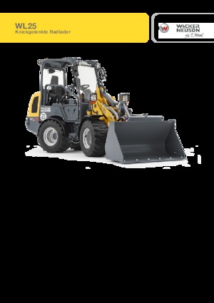 Колесни товарачи Wacker Neuson WL25