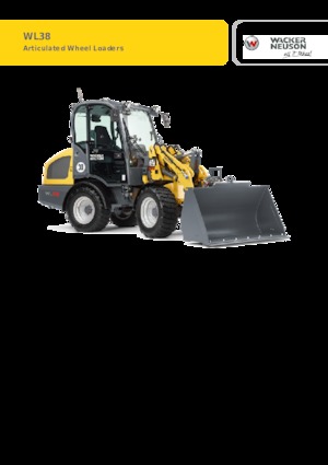 Колесни товарачи Wacker Neuson WL38