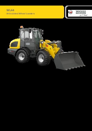 Колесни товарачи Wacker Neuson WL44