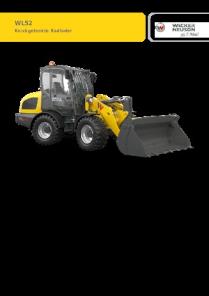 Колесни товарачи Wacker Neuson WL52