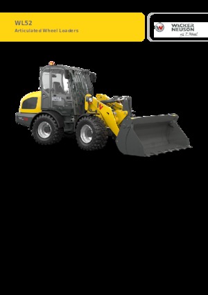 Колесни товарачи Wacker Neuson WL52