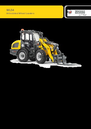 Колесни товарачи Wacker Neuson WL54