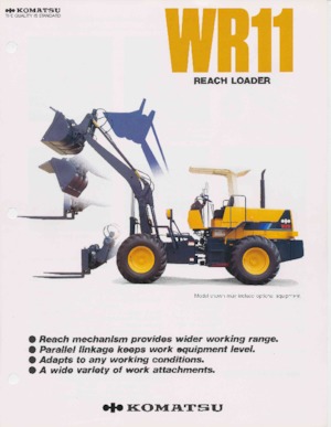 Колесни товарачи Komatsu WR 11