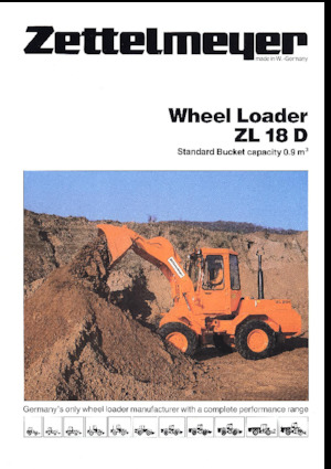 Колесни товарачи Zettelmeyer ZL 18 D