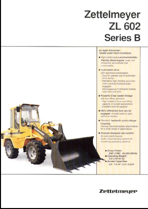 Колесни товарачи Zettelmeyer ZL 602 B