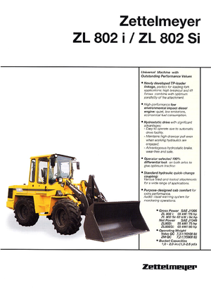 Колесни товарачи Zettelmeyer ZL 802 I