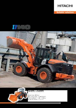 Колесни товарачи Hitachi ZW140-5B