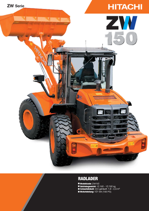 Колесни товарачи Hitachi ZW 150