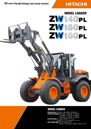 Колесни товарачи Hitachi ZW 180 PL