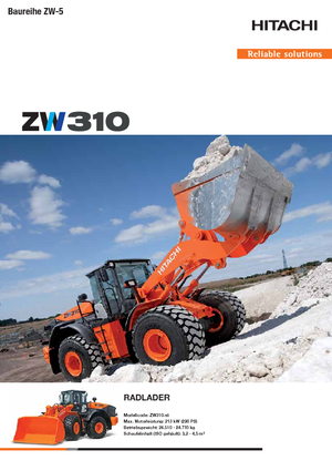 Колесни товарачи Hitachi ZW 310-5