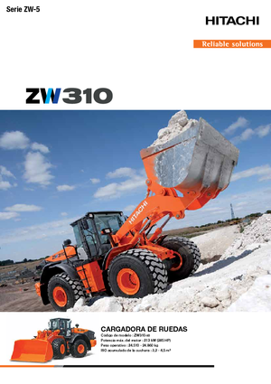Колесни товарачи Hitachi ZW 310-5