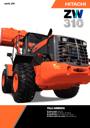 Колесни товарачи Hitachi ZW 310