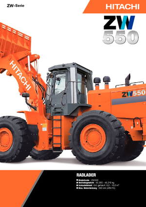 Колесни товарачи Hitachi ZW 550