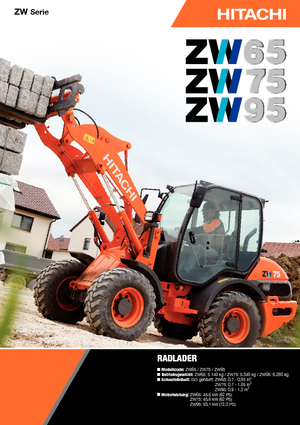 Колесни товарачи Hitachi ZW 65