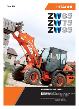 Колесни товарачи Hitachi ZW 75