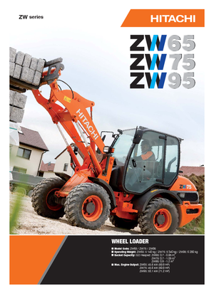 Колесни товарачи Hitachi ZW 75