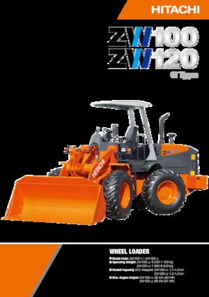 Колесни товарачи Hitachi ZW100-G