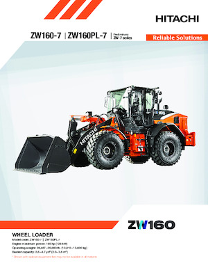 Колесни товарачи Hitachi ZW160PL-7