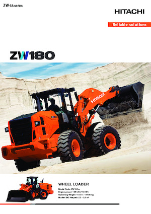 Колесни товарачи Hitachi ZW180-5A