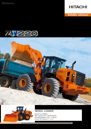 Колесни товарачи Hitachi ZW220-5A