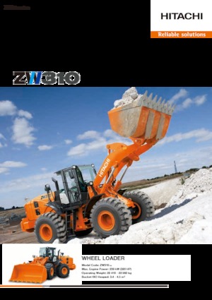Колесни товарачи Hitachi ZW310-5A