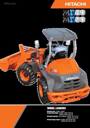 Колесни товарачи Hitachi ZW80