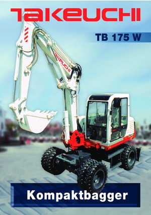 Колесни екскаватори Takeuchi TB 175 W