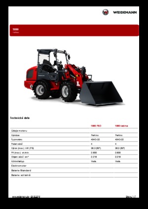 Колесни товарачи Weidemann 1880