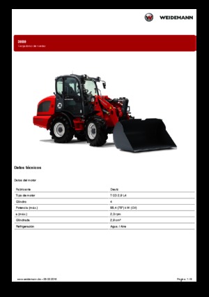 Колесни товарачи Weidemann 3080