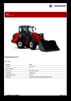 Колесни товарачи Weidemann 3080