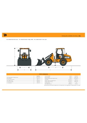 Колесни товарачи JCB 406