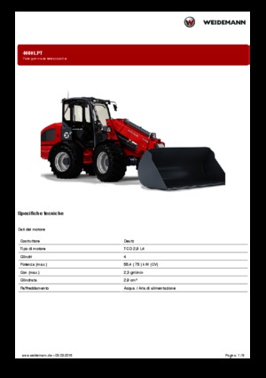 Колесни товарачи Weidemann 4080LPT