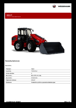 Колесни товарачи Weidemann 4080LPT