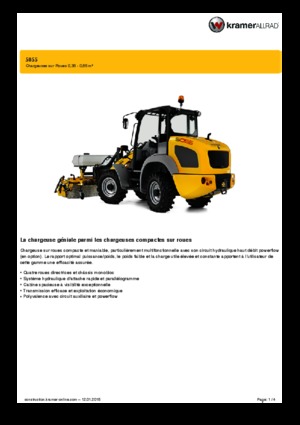 Колесни товарачи Kramer 5055