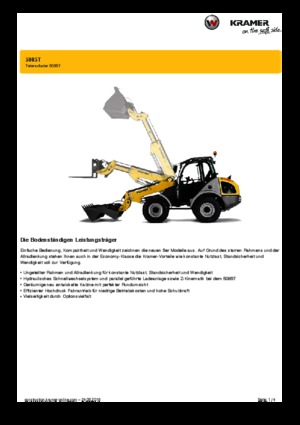 Колесни товарачи Kramer 5085 T