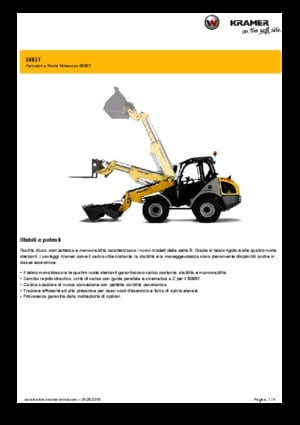 Колесни товарачи Kramer 5085 T