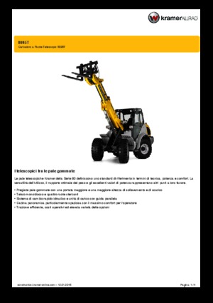 Колесни товарачи Kramer 8095 T
