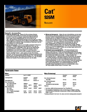Колесни товарачи Caterpillar 926M