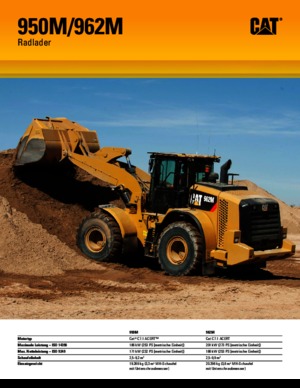Колесни товарачи Caterpillar 950M