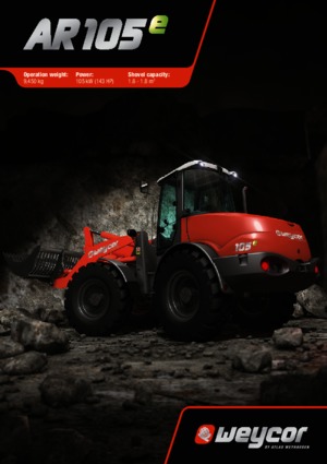 Колесни товарачи weycor AR 105 e