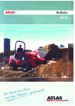 Колесни товарачи Atlas-weycor AR 35