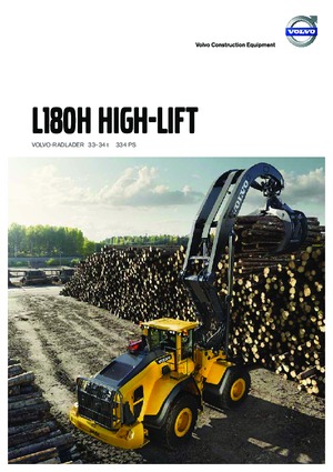 Колесни товарачи Volvo L180H High-Lift