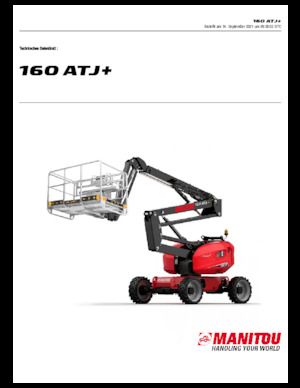 Колесни повдигачи с подвижна стрела Manitou 160 ATJ +