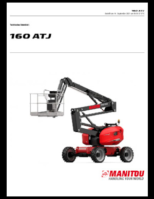 Колесни повдигачи с подвижна стрела Manitou 160 ATJ