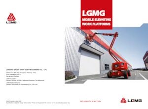 Колесни повдигачи с подвижна стрела LGMG  A45J 
