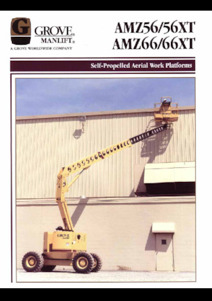 Колесни повдигачи с подвижна стрела Grove-Manlift AMZ 66 XT