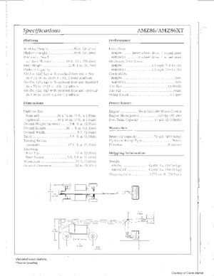 Колесни повдигачи с подвижна стрела Grove-Manlift AMZ 86 XT